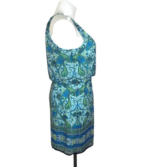 London Times Sleeveless Dress Size 14 - Picture 5 of 7